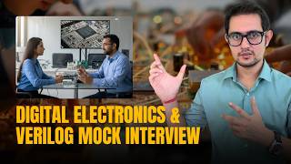DIGITAL ELECTRONICS & VERILOG MOCK INTERVIEW | Download VLSI FOR ALL App | Best VLSI Training INDIA