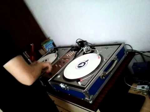 DJ Mr. K - DJ Shortee's Specialize In Music Routine practice...