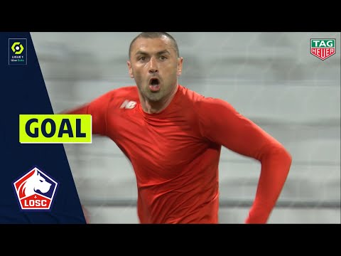 Goal Burak YILMAZ (85' - LOSC LILLE) OLYMPIQUE LYONNAIS - LOSC LILLE (2-3) 20/21