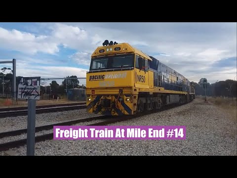 Freight Train At Mile End #14