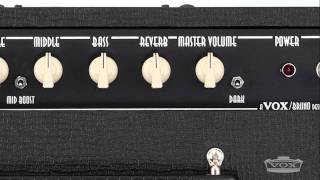 Video thumbnail for VOX Bruno TB18C1 Tube Amp Overview by Vox Amps