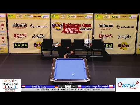 QF Soufi/Bongers vs Juszczyszyn/Fortuński - Quay Rokietnica Open 2019 Doubles Tournament