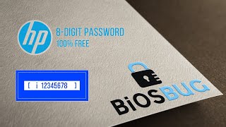 Enter Administrator Password or Power On Password on HP 250 G4 G5 G6 G7