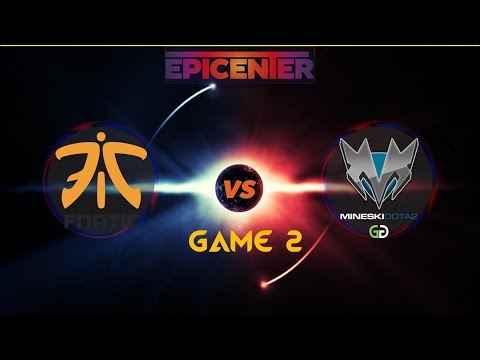 Fnatic vs Mineski (Game 2) | EPICENTER 2017 SEA Qualifier