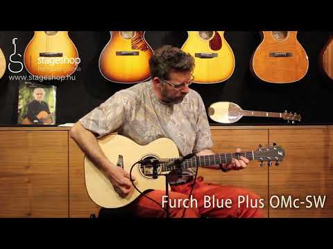 Furch Blue Plus OMc-SW 2020 Natural Spruce DEMO  w/ Furch Bag image 14