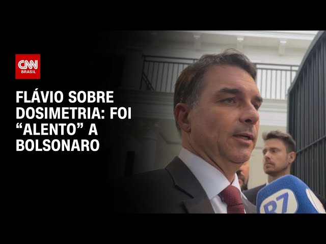 Flávio Bolsonaro diz que PL da Dosimetria foi um "alento" para Jair | HORA H