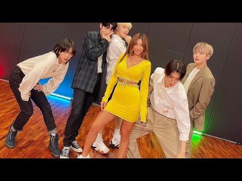 TXT dancing Nunu Nana with Jessi
