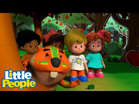 Fisher Price Little People | Quest for the GIANT Apple! | New Episodes | Kids Movie - Kids TV Series, Kingdom Kids Zone - Little People - Fisher Price