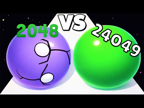 Rolling Balls Swallowing 🔥 vs Stickman Ball ♾️ ASMR Gameplay | Satisfying Ball Run Math Games QE3522