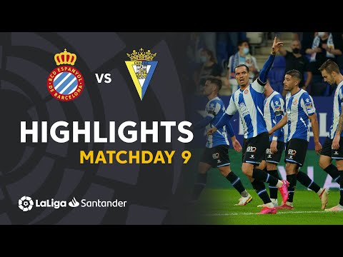 Highlights RCD Espanyol vs Cádiz CF (2-0)