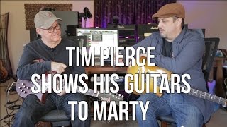 Tim Pierce Shows Some of His Favorite Guitars to Marty Schwartz