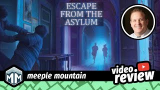 Escape from the Asylum -  What You Need to Know - Review - Boardgame Brody