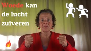 Woede kan de ruimte schoonmaken tussen jou en de ander