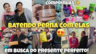 BATENDO PERNA COM ELAS😍 EM BUSCA DO PRESENTE/ COMPRINHAS NA PERFUMARIA✨