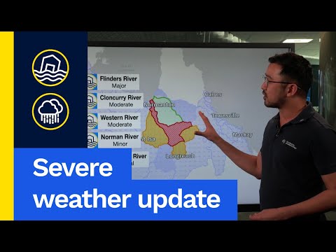 Severe Weather Update: Monsoon rain and widespread flooding for Queensland
