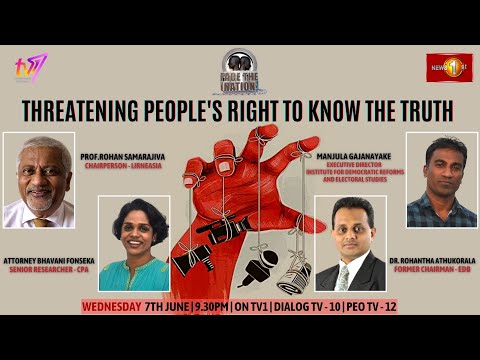 FACE THE NATION | Threatening people’s right to know the truth |14th June 2023