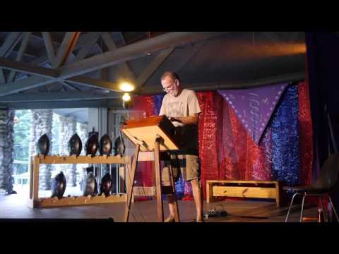 Patrick Hadley on the Array Mbira - HangOut USA 2016