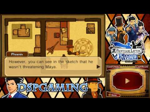 Prof. Layton vs. Phoenix Wright: Ace Attorney pt78 - The Third Person
