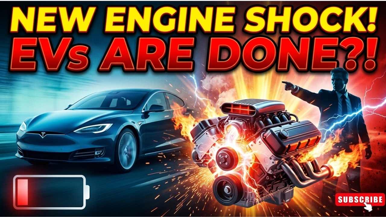 TOYOTA CEO Says New Engine Will DESTROY Electric Cars Forever