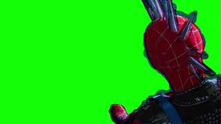 Spider-Punk "it's a metaphor for capitalism" Spider-Man Across the Spider-Verse green screen