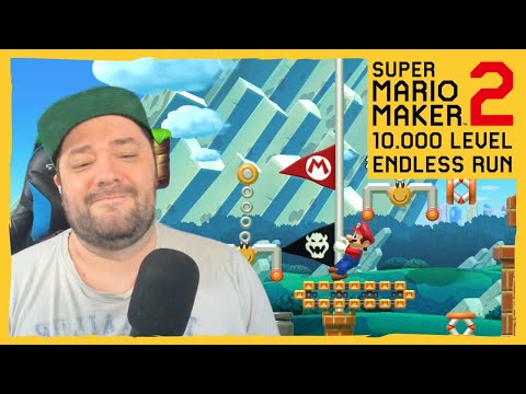 1569+ | 10K Endless RUN | 10000 Level Mario Maker 2 Challenge