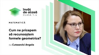 ”Cum ne pricepem să recunoaștem formele geometrice”