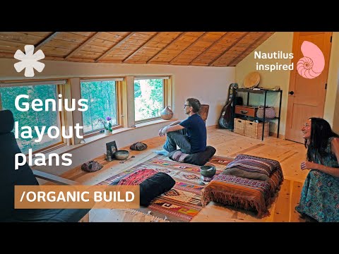 Couple builds dream natural Roundhouse with hempcrete, cob & lime 🐚