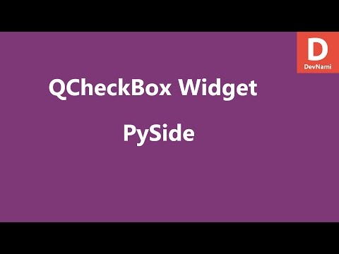 PySide Python Create GUI Window