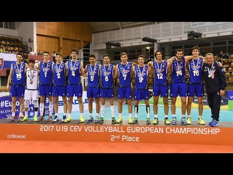 Euro Volley U19M: gli azzurrini sul podio