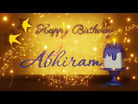 Abhiram | Happy Birthday Song | Happy Birthday To You