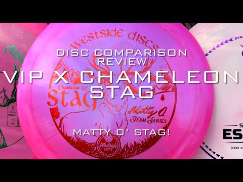 Disc Comparison Review: Matty O’ VIP X Chameleon STAG
