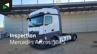 Tracteur routier Mercedes-Benz Actros 1845 4X2 Bigspace Lowdeck Mirrorcam 2x Tank | Image 4 - Autoline