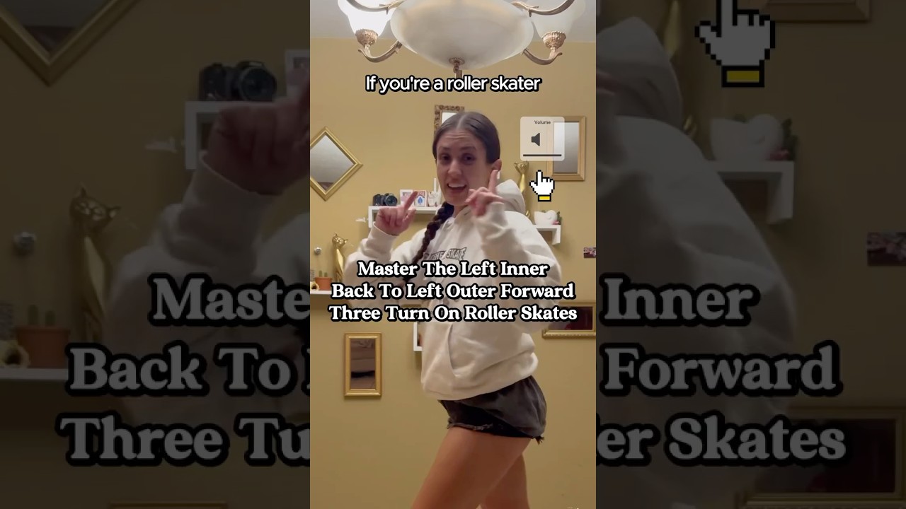 How To Do A Left Backward Inside Three Turn On Roller Skates