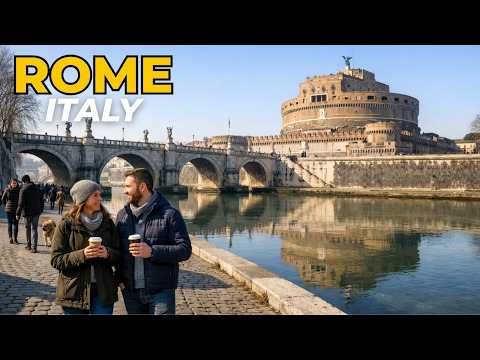 Rome Italy, Here's The Current Situation in Rome, February 2026. All Streets Captioned