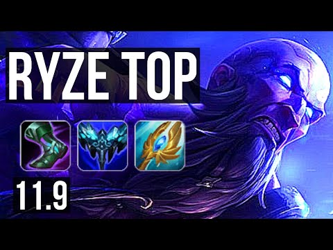 RYZE vs CAMILLE (TOP) | 7 solo kills, Rank 8 Ryze, Dominating | TR Master | v11.9