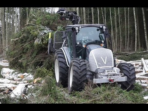 Valmet Valtra/Palms, лесные тракторы
