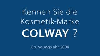 Kennen Sie die Kosmetik-Marke COLWAY? Bereits 20 Jahre auf dem Markt
