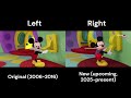 Mickey Mouse Clubhouse Theme Song Old Vs New Comparison