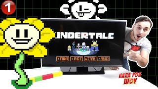 Папа РОБ: ОБЗОР компьютерной игры #Undertale Часть 1