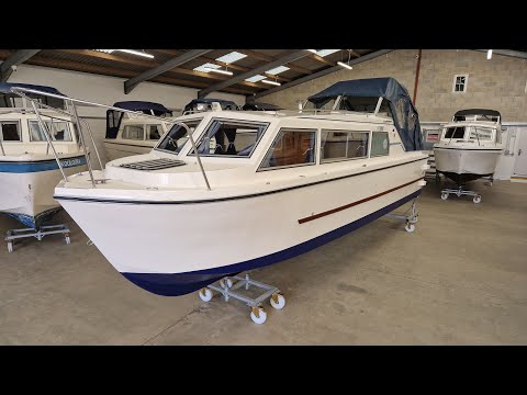 For Sale Secondhand Viking 28 Narrow Beam Cruiser priced at £27,995 at David Mawby Boat Sales