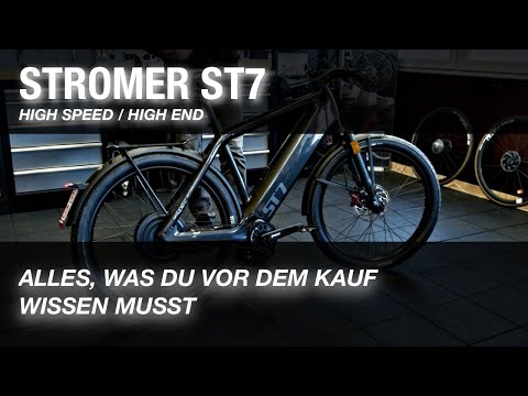 Stromer ST7 S-Pedelec Pinion Smart Shift Speed Pedelec Best in class bis zu 260 km Reichweite ABS