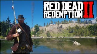 HOW TO UNLOCK THE ABILITY TO GO FISHING!! - Red Dead Redemption 2 Tips & Tricks