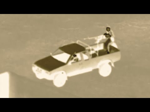 AH 64D Apache Longbow Firing At Night - Airstrike On Insurgents - MilSim