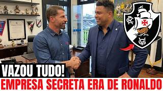 VAZOU GERAL! Nome de Ronaldo cresce nos bastidores e disputa pela SAF ganha força| notícias do Vasco