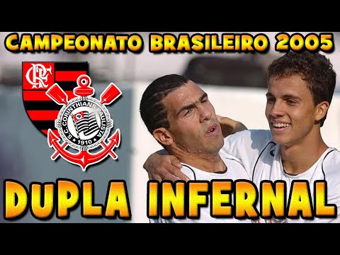 Flamengo x Corinthians Campeonato Brasileiro 2005 Jogo Completo