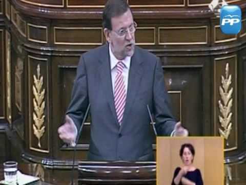 Resumen de la intervención de Rajoy