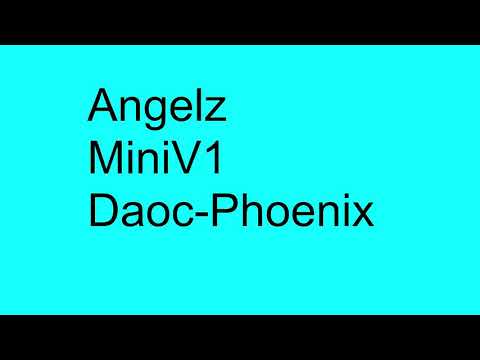 MiniV1 RVR DAOC - Phoenix FreeShard