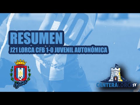 J21 Lorca CFB 1-0 Juvenil Autonómica - Resumen