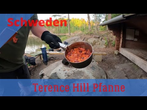 Kochen am Lagerfeuer - Terence Hill Pfanne