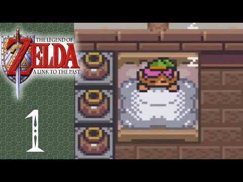The Legend of Zelda: A Link to the Past (SNES) 100% Walkthrough part 1